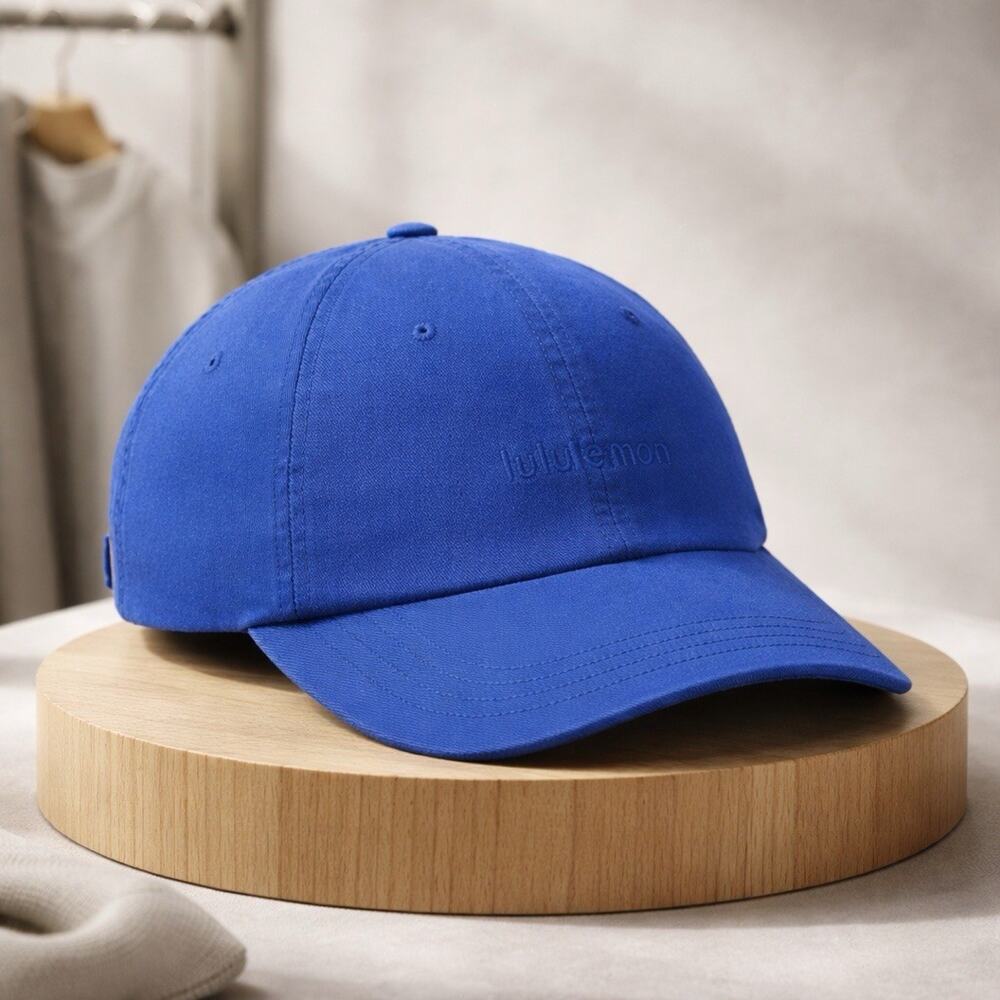 Lululemon Unisex Classic Ball Cap Wash Indigo Blue Size L/XL Adjustable